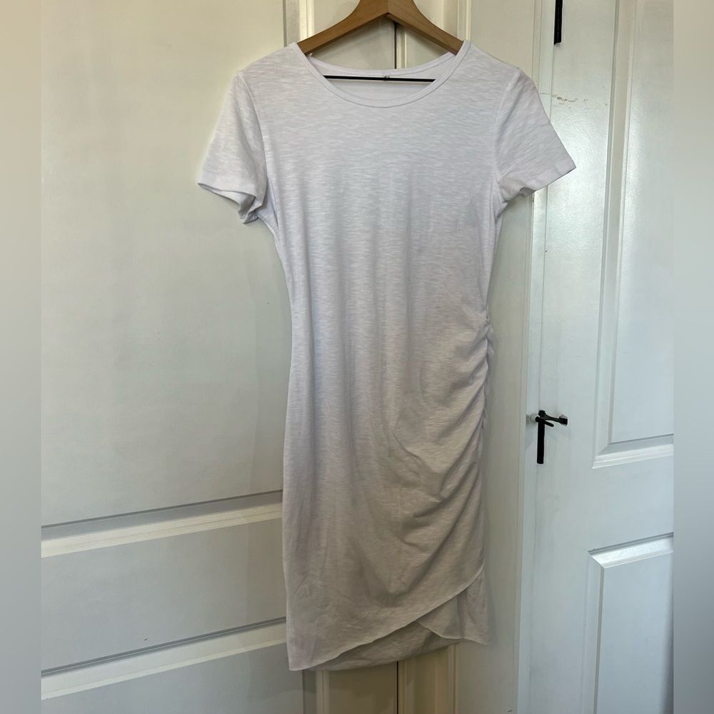 Shein womens white short sleeve dress size small
